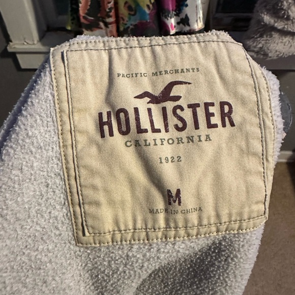 Hollister Gray Button-Up Hoodie - Picture 9 of 9